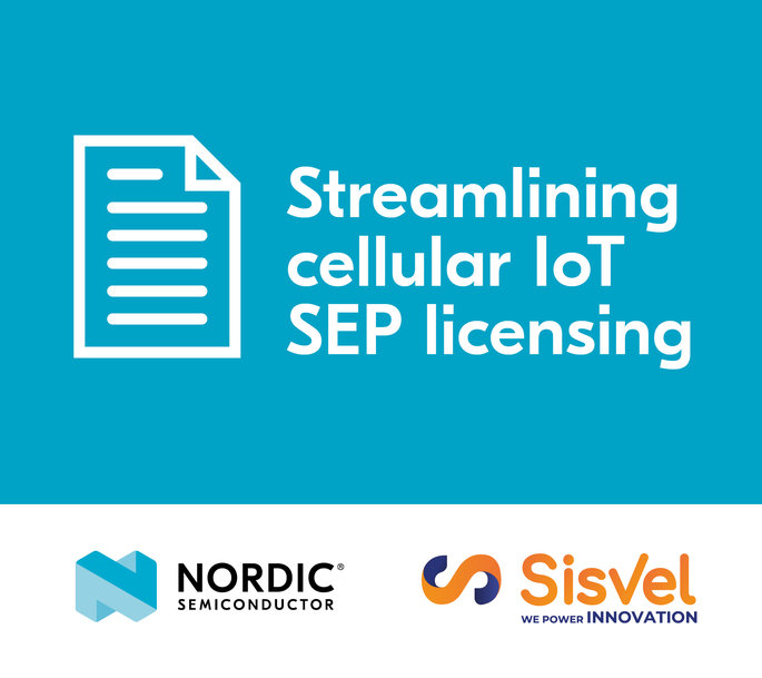 Nordic and Sisvel to streamline cellular IoT SEP licensing